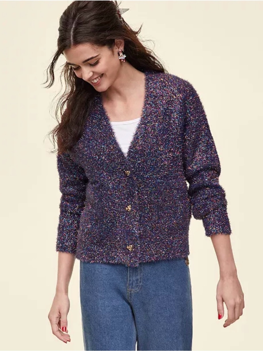 Disney for Macy’s Women's Minnie Majorette Cardigan L